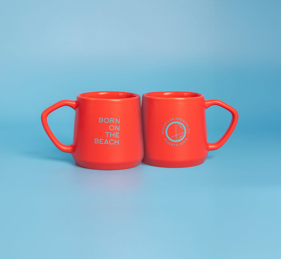 Ceramic Coffee Cup Closed Handle - 12oz