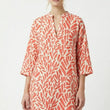 Load image into Gallery viewer, Coral Leaves Shirt Dress
