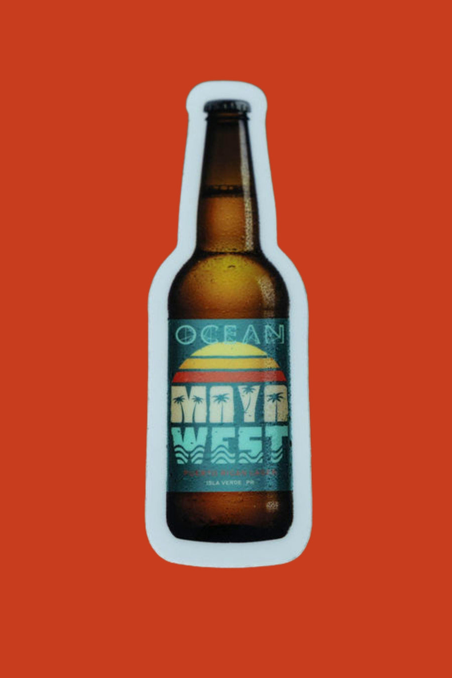 MayaWest Bottle Sticker