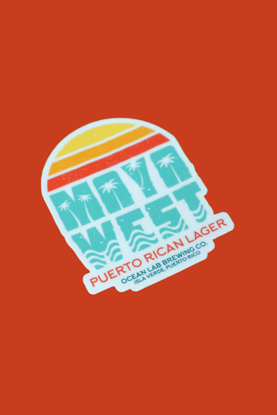 Mayawest Logo Sticker
