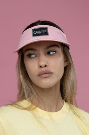 Rectangular Patch Visor - Pink