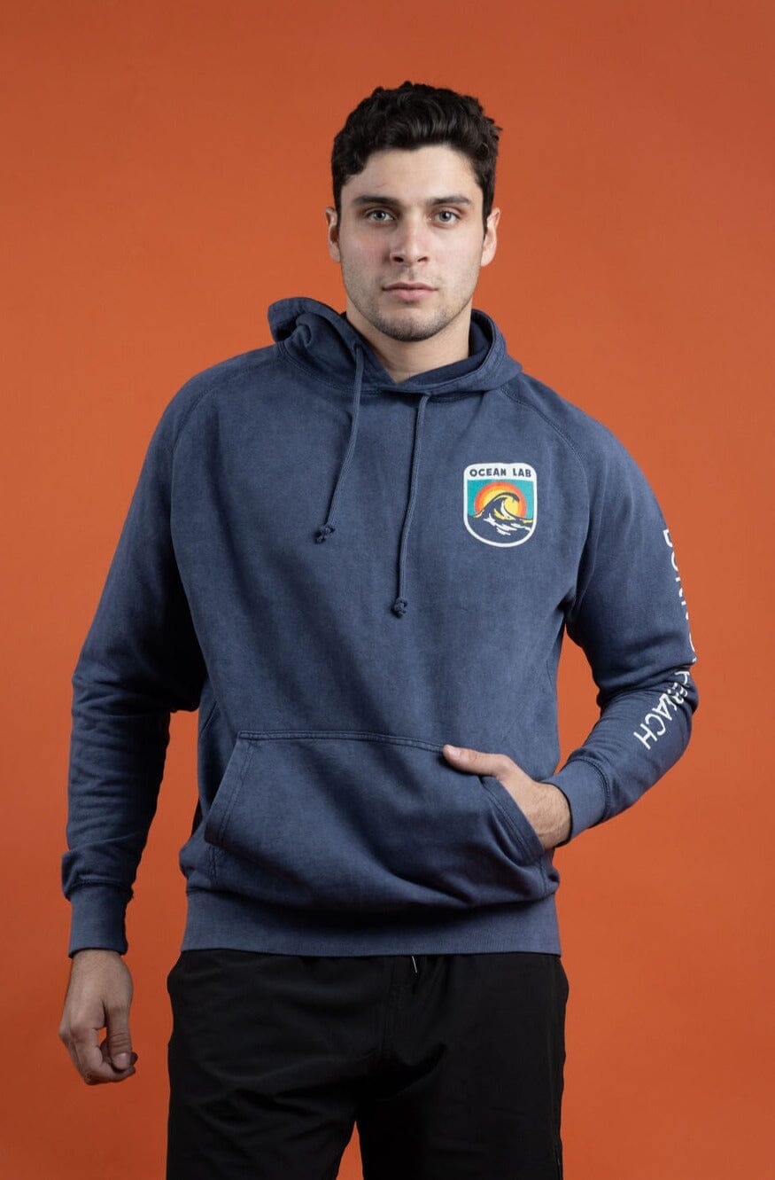 Wave Summit Hoodie - Vintage Denim