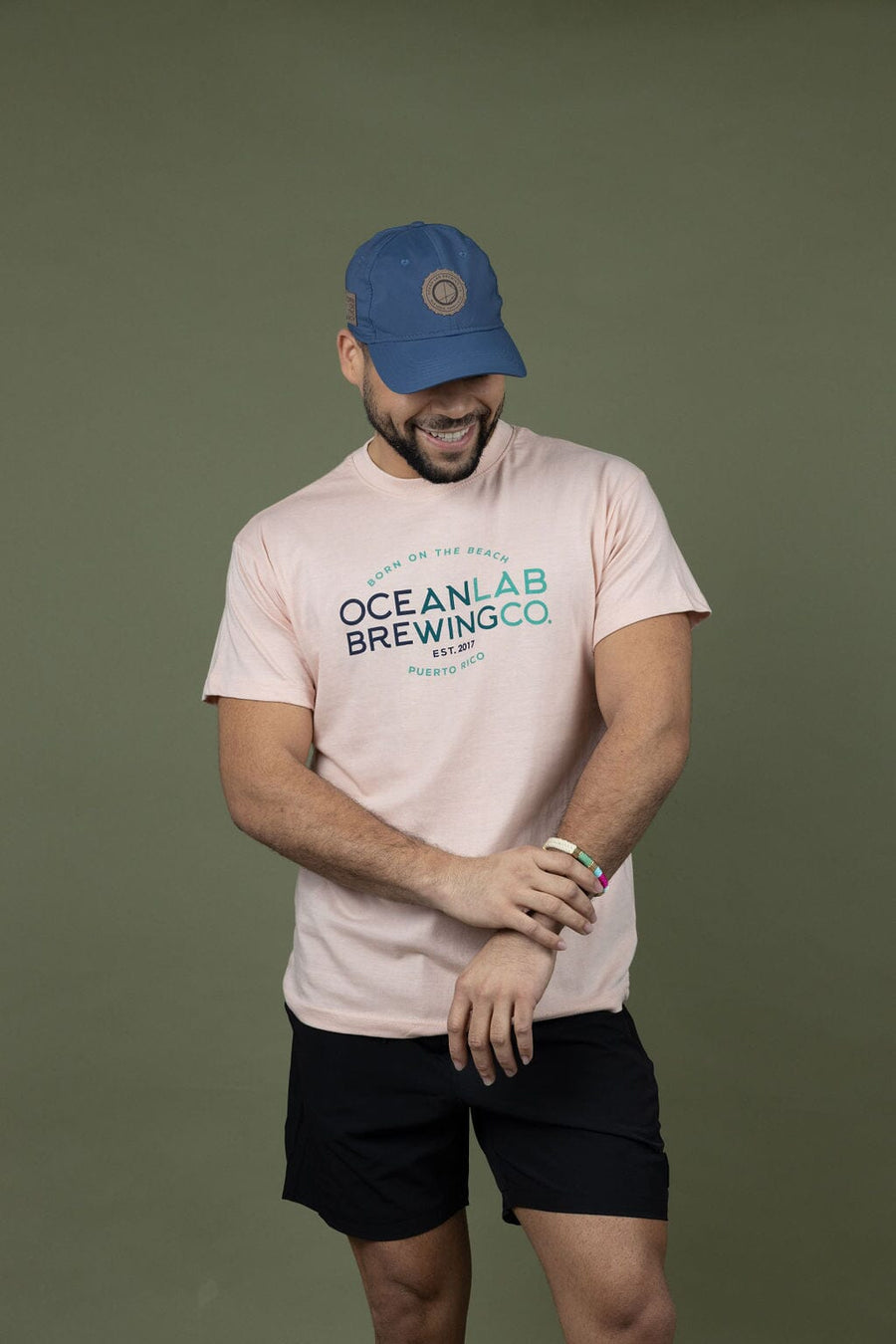 Ocean Lab Organic T-Shirt - Cameo Pink