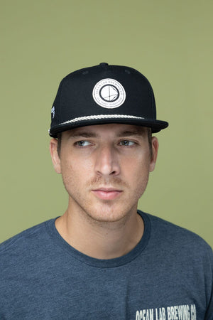 Nautical Cord Cap - Black