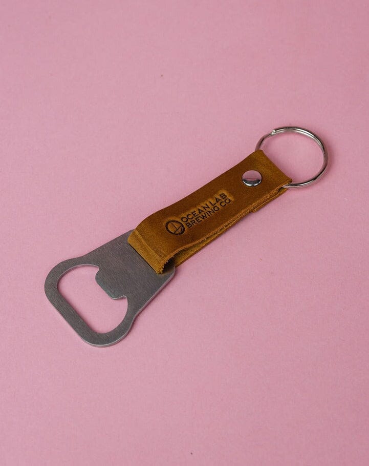 Leather Keychain Opener