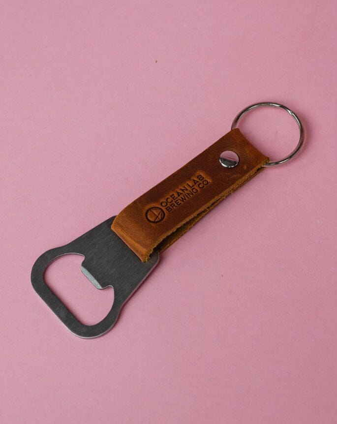 Leather Keychain Opener