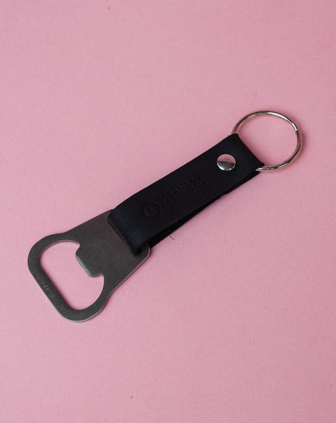 Leather Keychain Opener