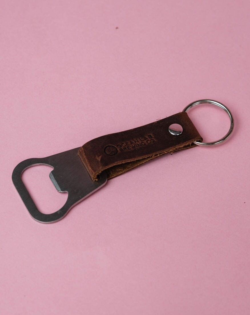 Leather Keychain Opener