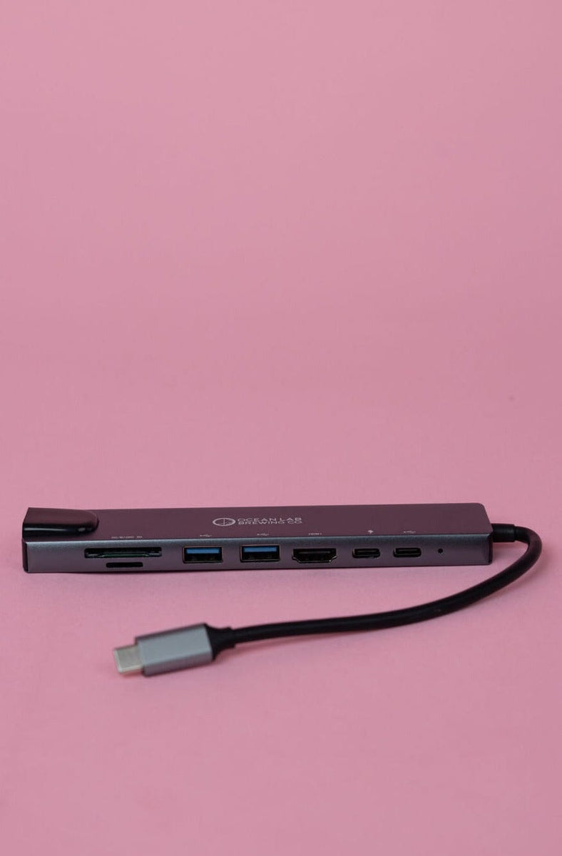 One Ocean Usb Ocean Lab 8 in 1 USB Hub – Ocean Lab Brewing Co.