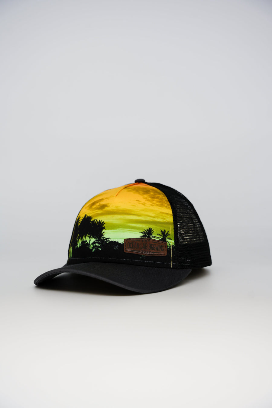 Sunset Mesh Cap - Charcoal/Black