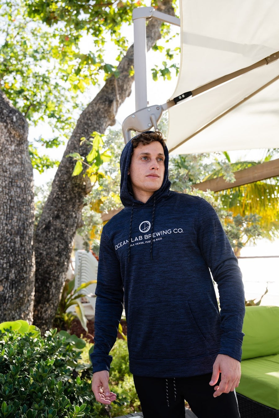 Athletic Hoodie - Navy