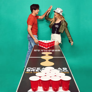 Ocean Lab Beer Pong Red Cups and Balls Kit