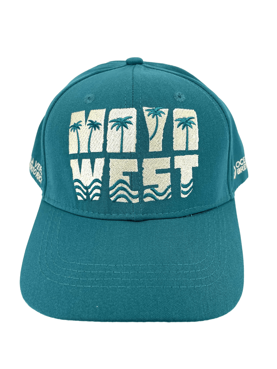 MayaWest Teal Cap