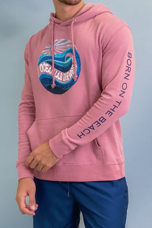 Ocean Motion Hoodie Desert Rose