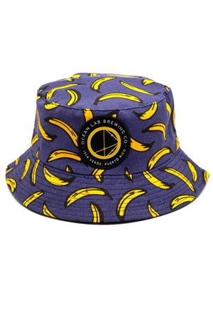 Navy Banana Bucket Hat