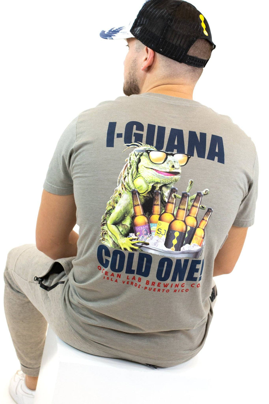 I-Guana Cold One Short Sleeve Heather T-shirt