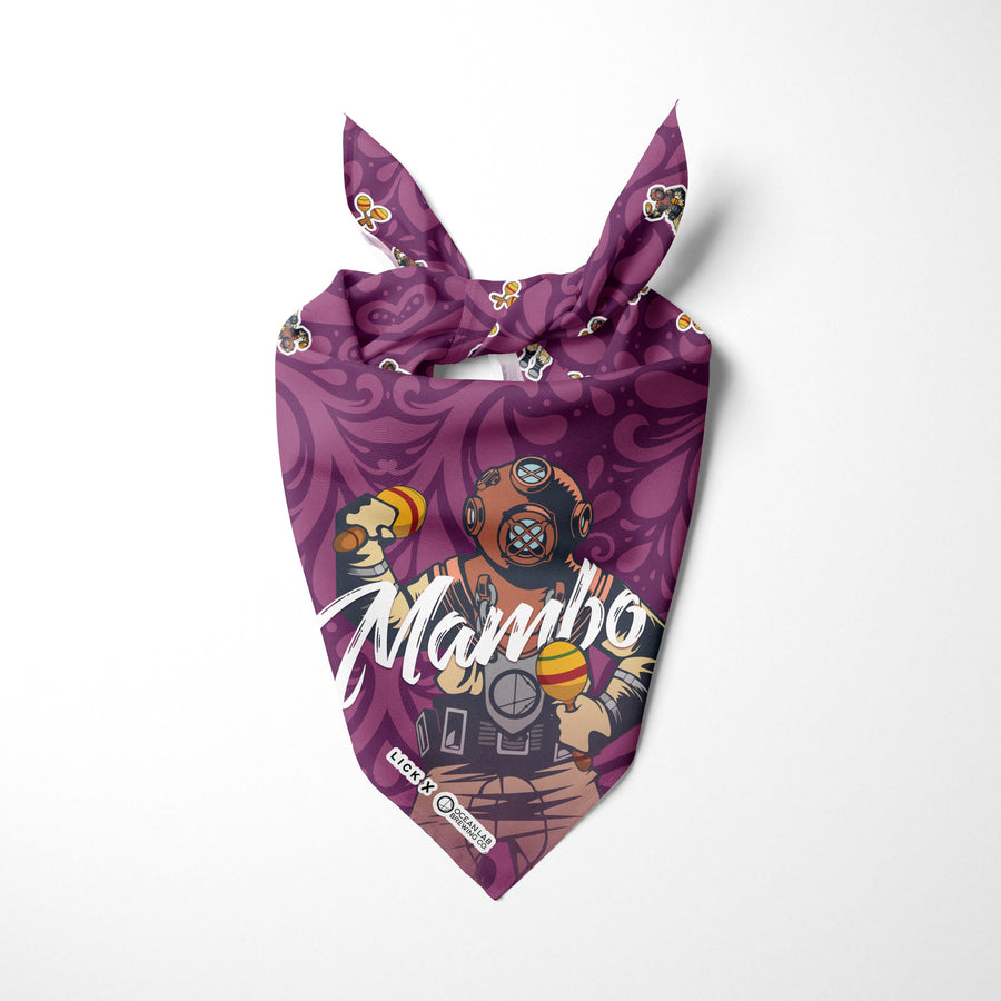 MAMBO | Premium Dog Bandana (2-IN-1)