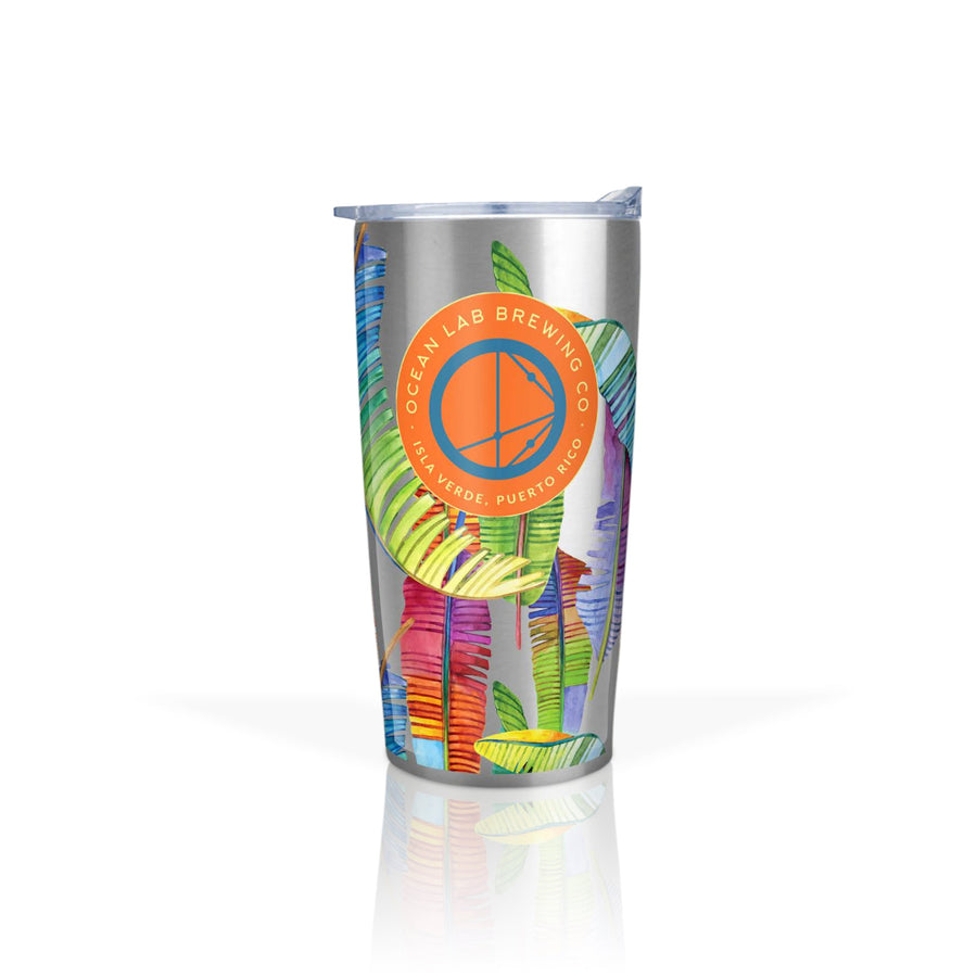 Water Color Palm Leaves Tumbler