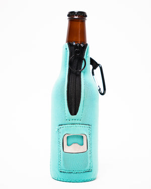 Ocean Lab Logo Bottle Insulator - Aqua
