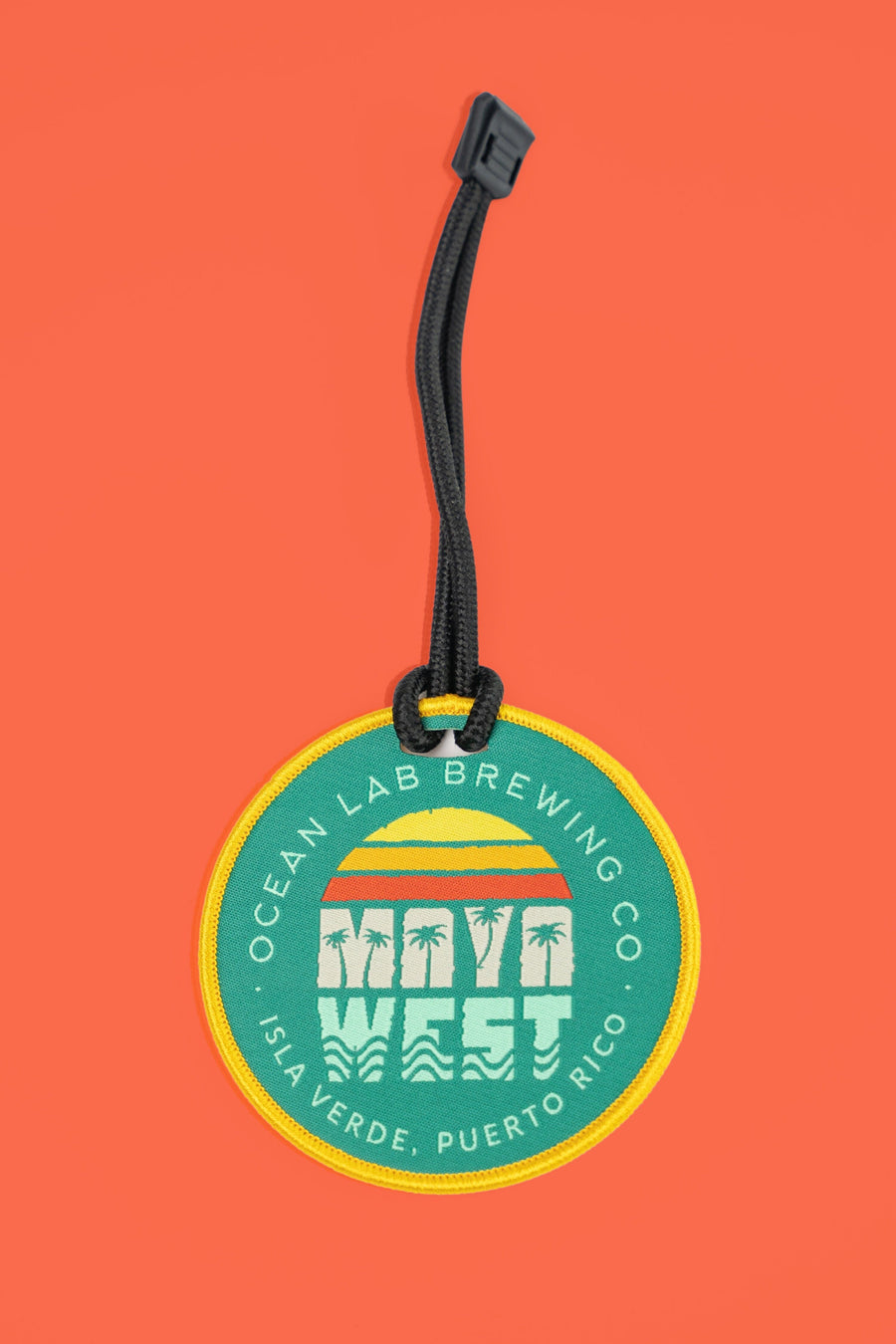 Luggage Tag - Maya West Logo