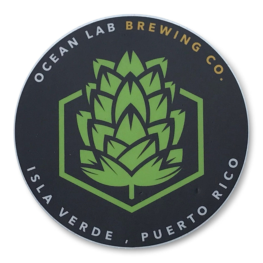 Ocean Lab Hop Logo Sticker