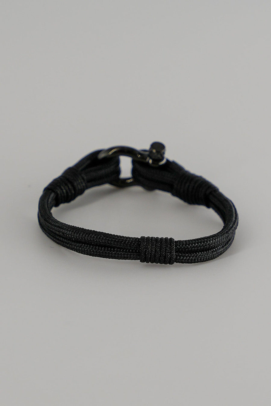 Jet-Black Shackle Bracelet