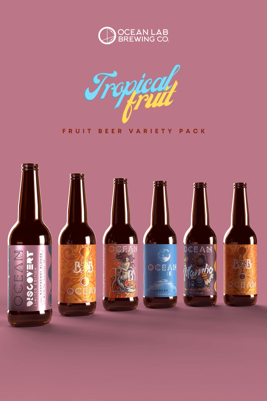 Tropical Fruit Variety 6-Pack