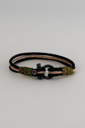 Rasta Shackle Bracelet